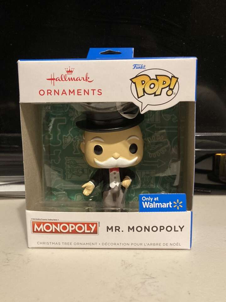 Mr. Monopoly Funko Pop Ornament