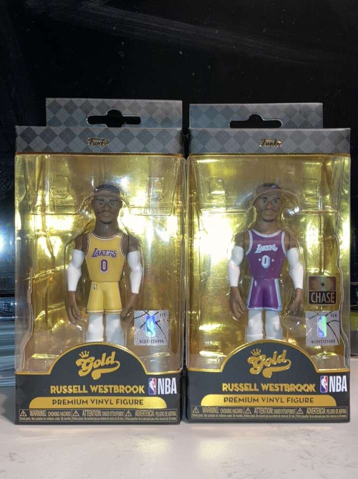 Russell Westbrook Funko Gold