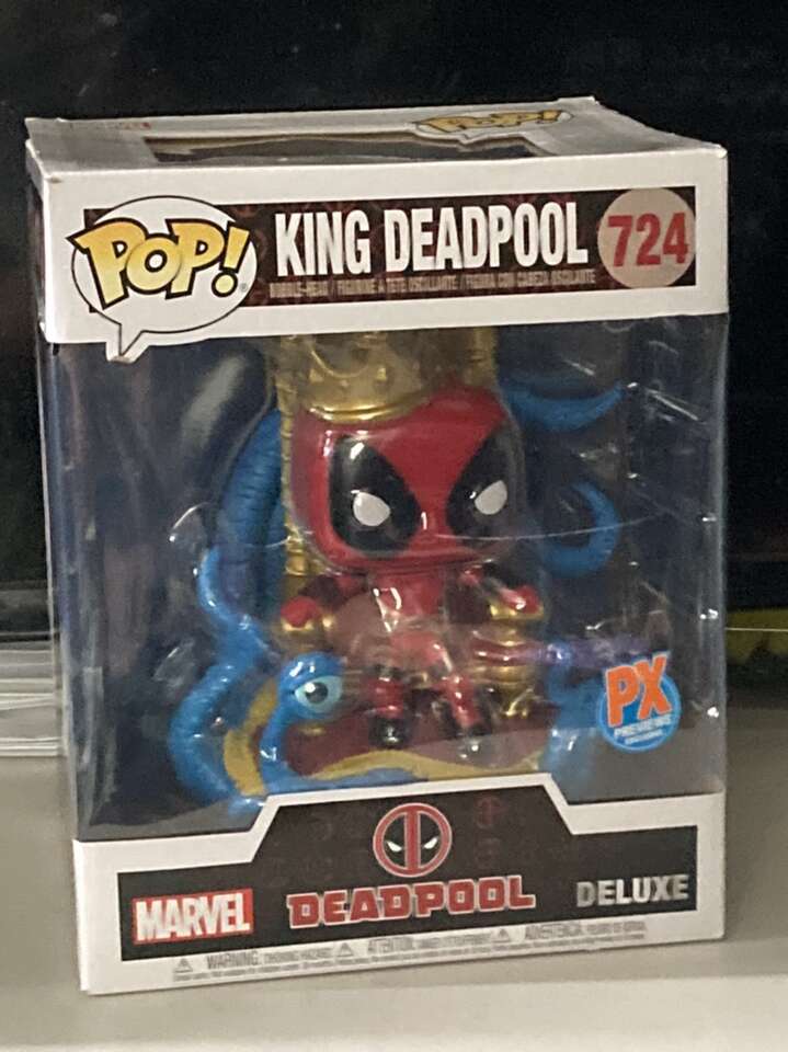 King Deadpool Funko Pop Deluxe