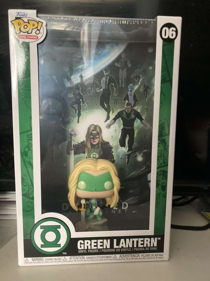 Green Lantern DC Funko Pop Comic Covers
