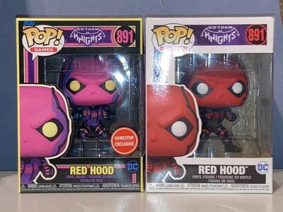 Red Hood Funko Pop Set
