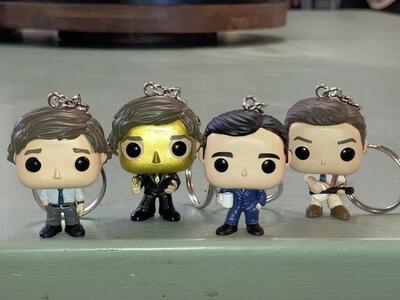 Funko Pop Custom Keychains Assortment