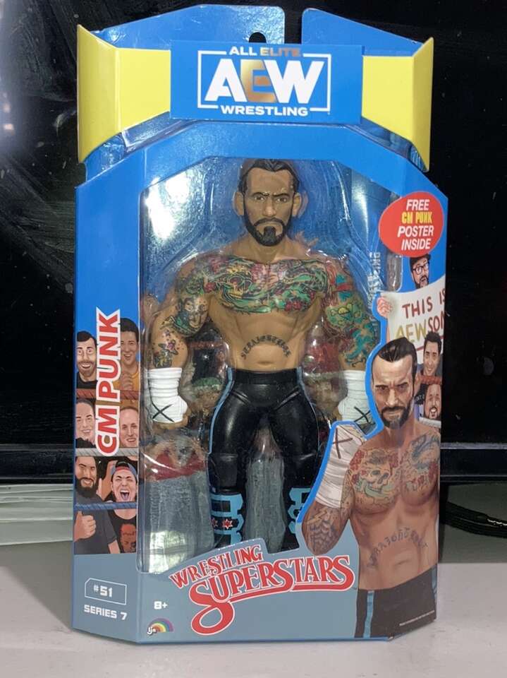 CM Punk AEW LJN Figure