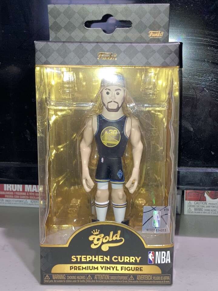 Stephen Curry Funko Gold