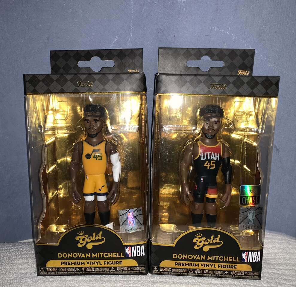 Donovan Mitchell Funko Gold