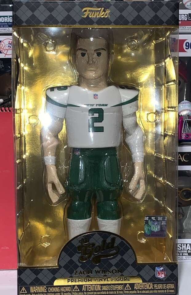 Zach Wilson Funko Gold