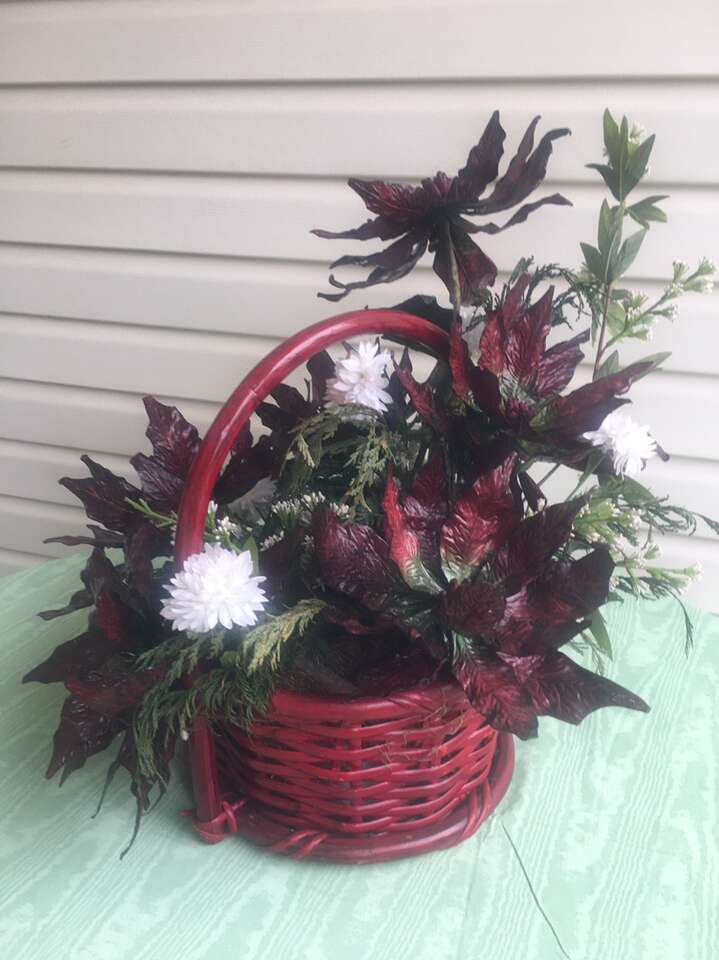 Christmas Basket...Now Reduced $10.00