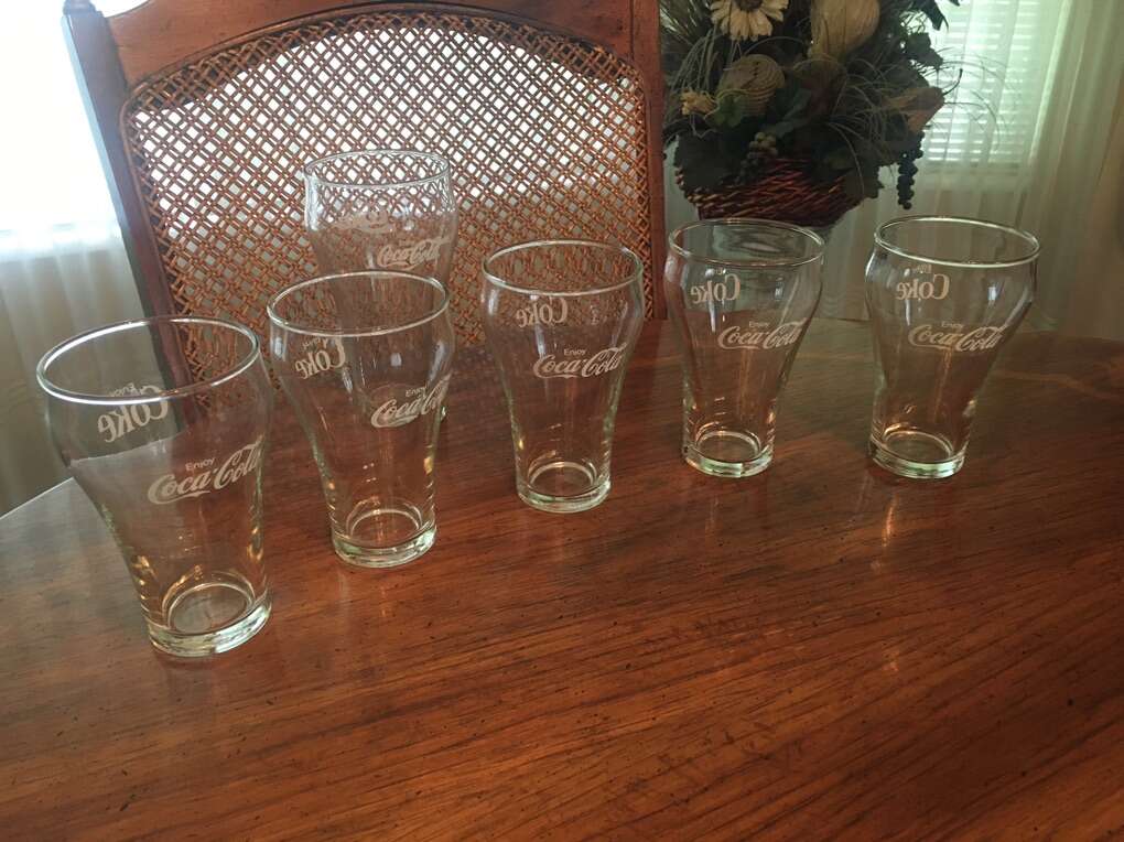 Vintage Coca Cola Glasses