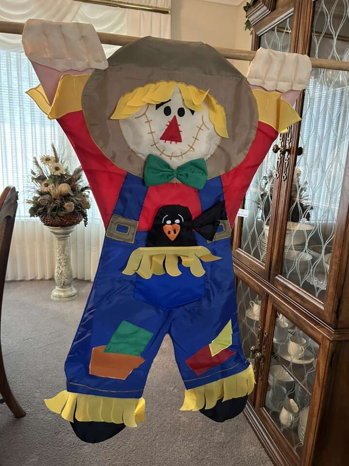 Large 42” Outside Autumn Garden Flag