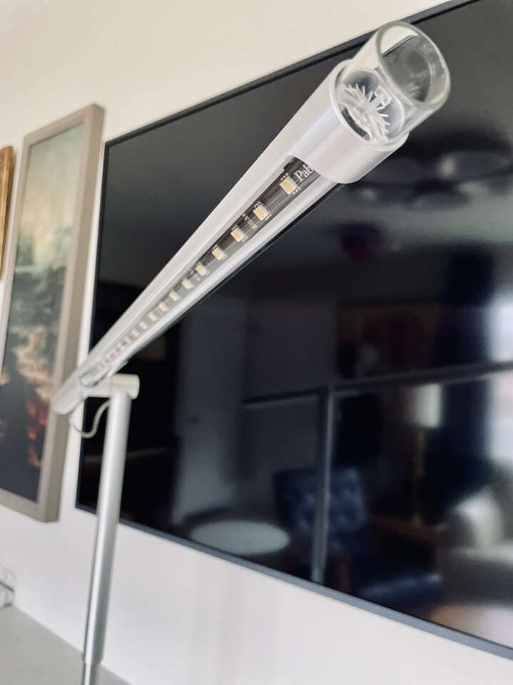 Pablo Brazo Brushed Aluminum Adjustable Lamp