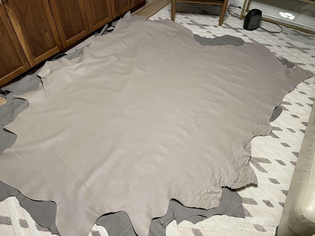 Edelman Full Leather Hide Smoke Gray