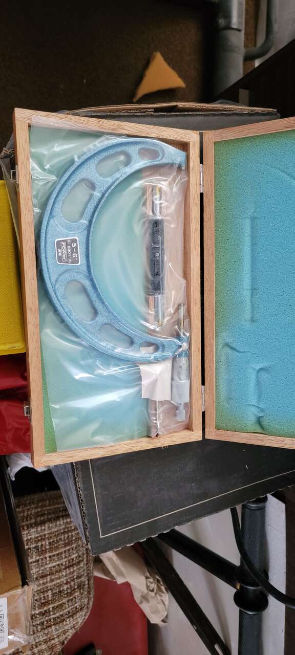 NEW FOWLER 5"-6" MICROMETER