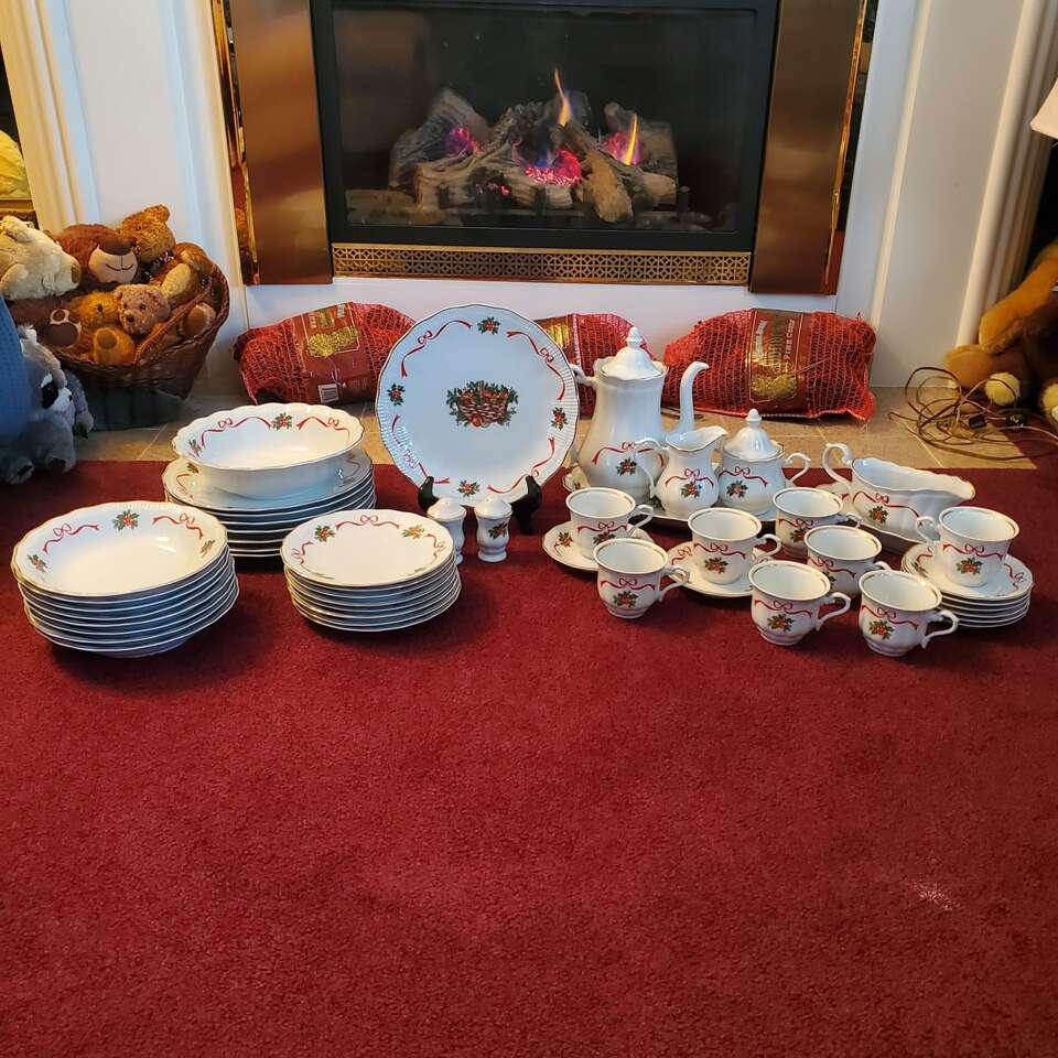 Christmas china