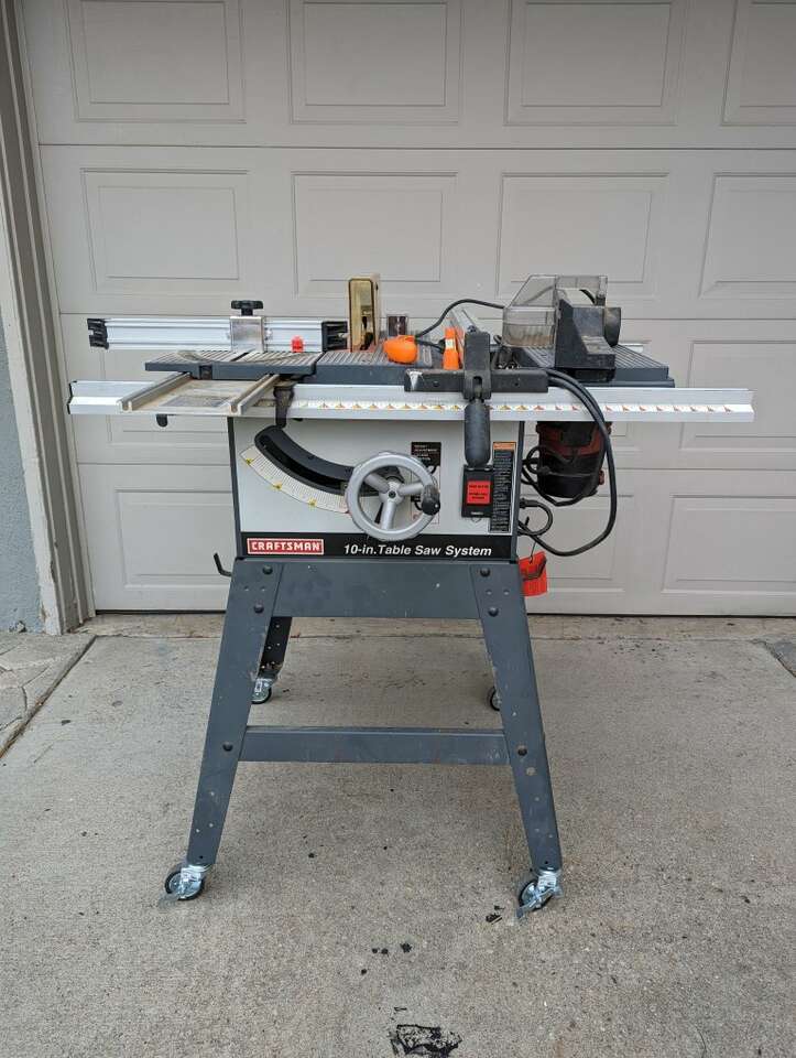 Craftsman 10 Inch Table Saw Router C… | Industrial | ksl.com