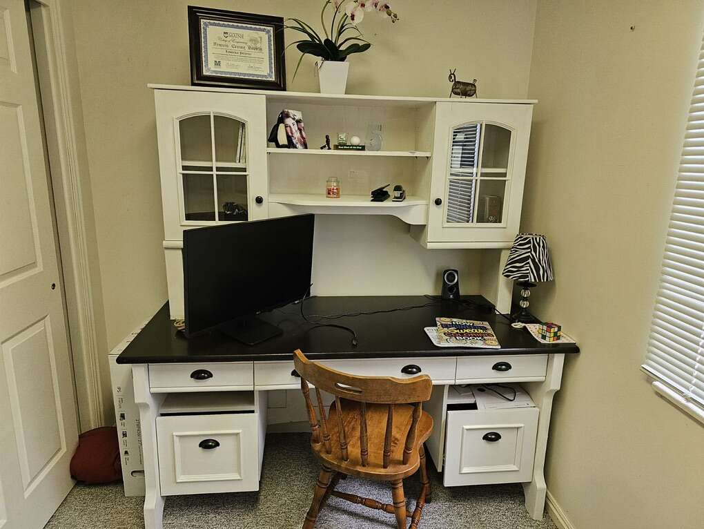 Desk With Shelving Furniture