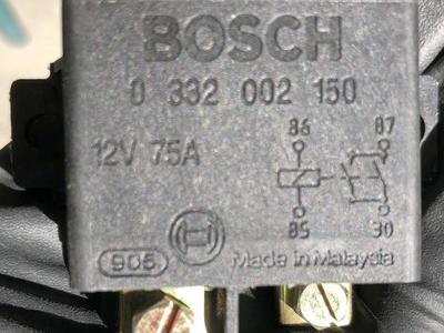 New HD Bosch 12 volts 75 amps relay