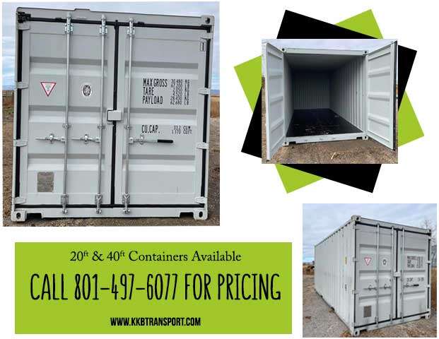 20' One Trip Shipping Container / Connex Box / Farm Storage / Cabin Storage / Equipment Storage