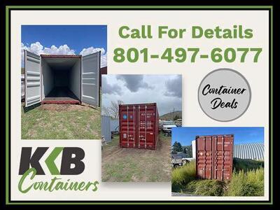 20'& 40' Shipping Containers / Cargo Worthy / One Trip / New & Used / Connex / Connex Box / Storage