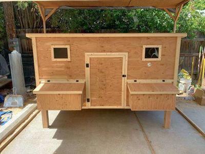 Large handmade Sturdy Chicken Coop