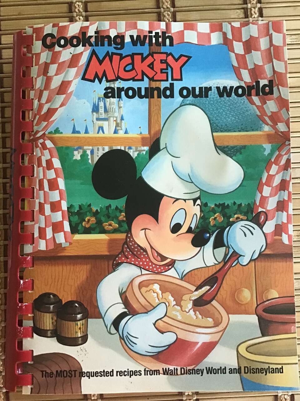 Vintage Mickey Disney Cookbook