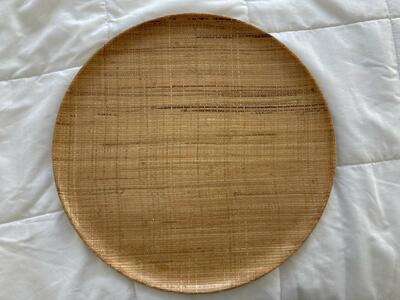 Vintage Abaca Grainware Tray