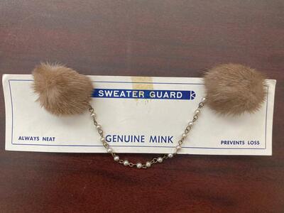 Vintage Mink Sweater Guard
