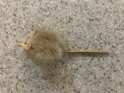 Vintage Mouse Brooch