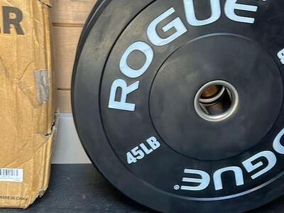 New Pair 45 Rogue Bumper Plates