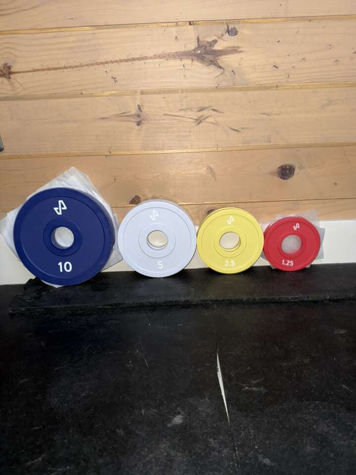 New Tempo Olympic Change Plate Set 37.5 Pounds