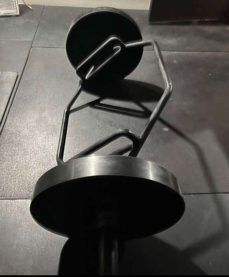 New Rogue Fitness 35 Pound Bumpers and Black Hex