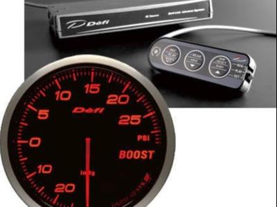 Defi Advance BF Red Boost 60mm Gauge WithControl Unit 30 PSI Universal DF11407 Subaru WRX STi EVO Civic Turbo RX7 Supra