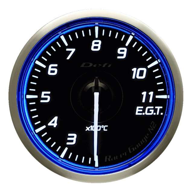 Defi DF Blue Racer N2 Exhaust Temp Gauge Metric 60mm DF17001 Subaru WRX STi EVO Civic 350Z