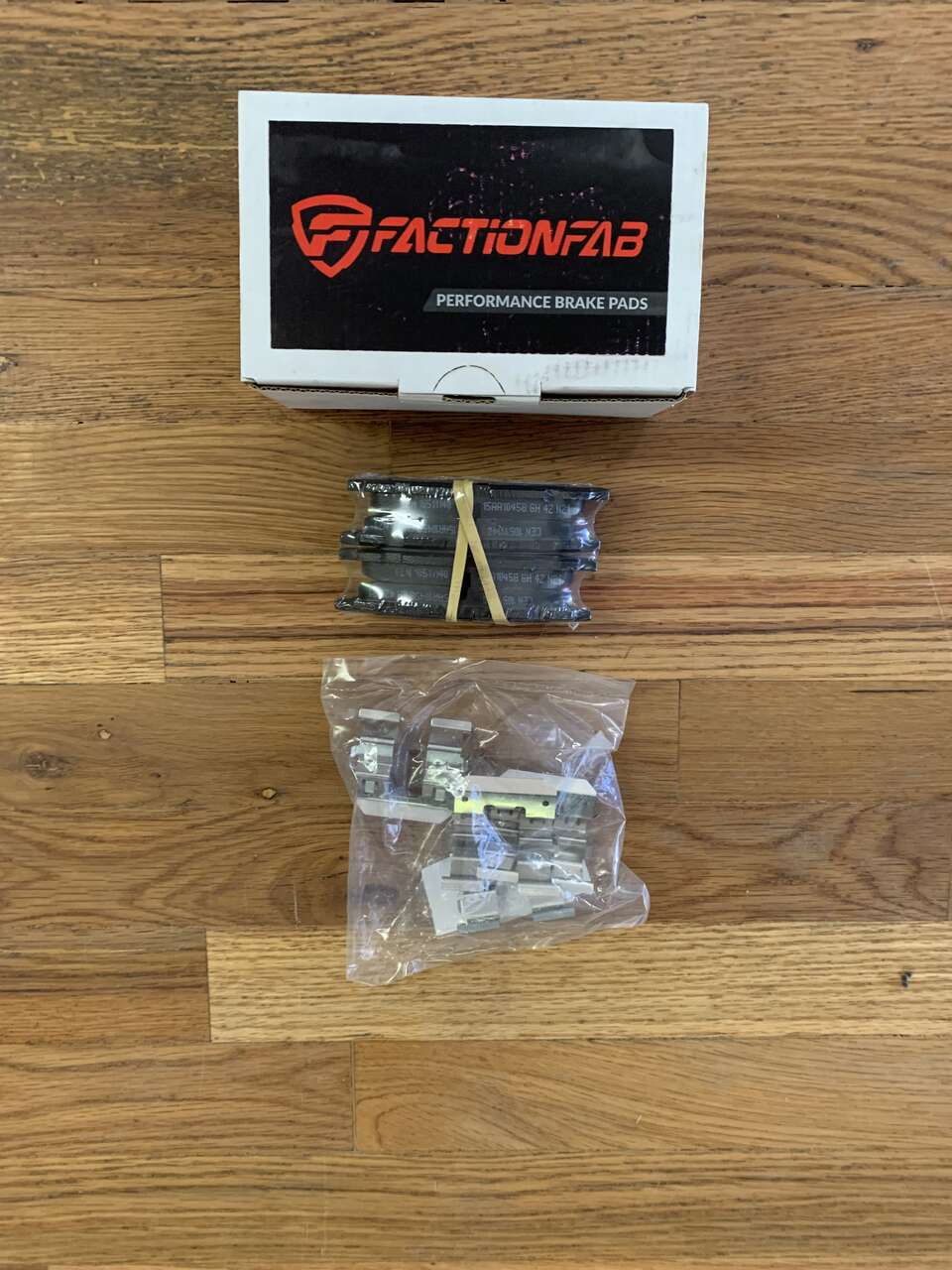 FactionFab F-Spec REAR Brake Pads for2008 - 2020 Subaru WRX Faction Fab FFA1.10071.1