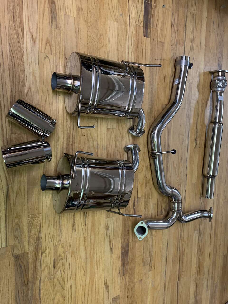 X-Force SS Cat Back Exhaust 2008-2010 Subaru Impreza WRX Sedan XForce ES-SW20-CBS