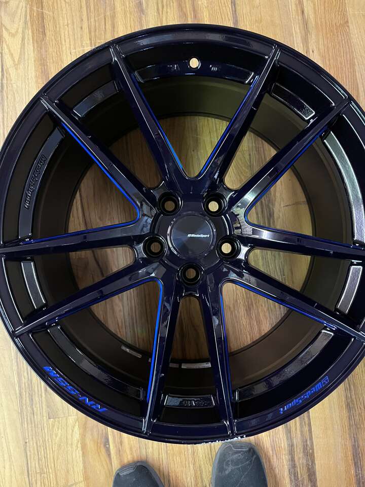 WedsSport RN-55M 19x10 +40 5x112 BBM Wed Sport 73676 **x1Single wheel ONLY*