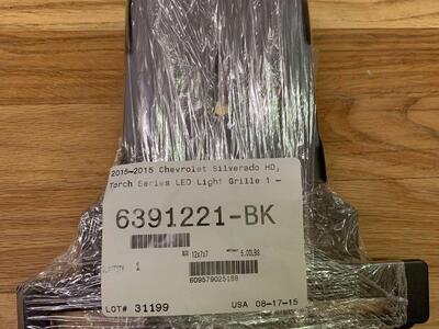 T-Rex Grilles 6391221-BK Torch Series Light bar MOUNTING KIT 2015-2019 Duramax