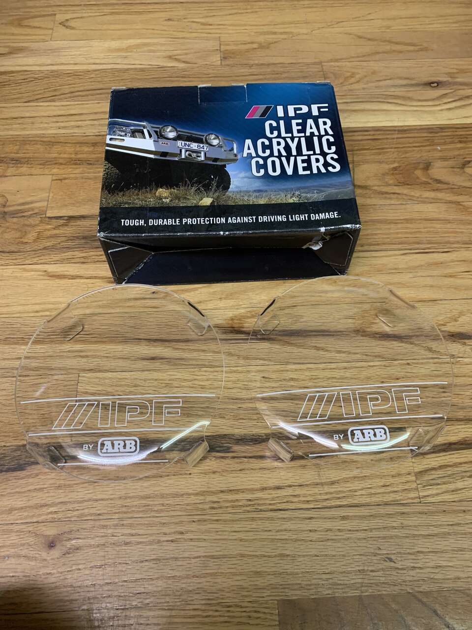 ARB Fog Driving Light Covers ARB 968CC Toyota LandCruiser Land Cruiser Land Rover Over Land 4Runner Tacoma Jeep Wrangler