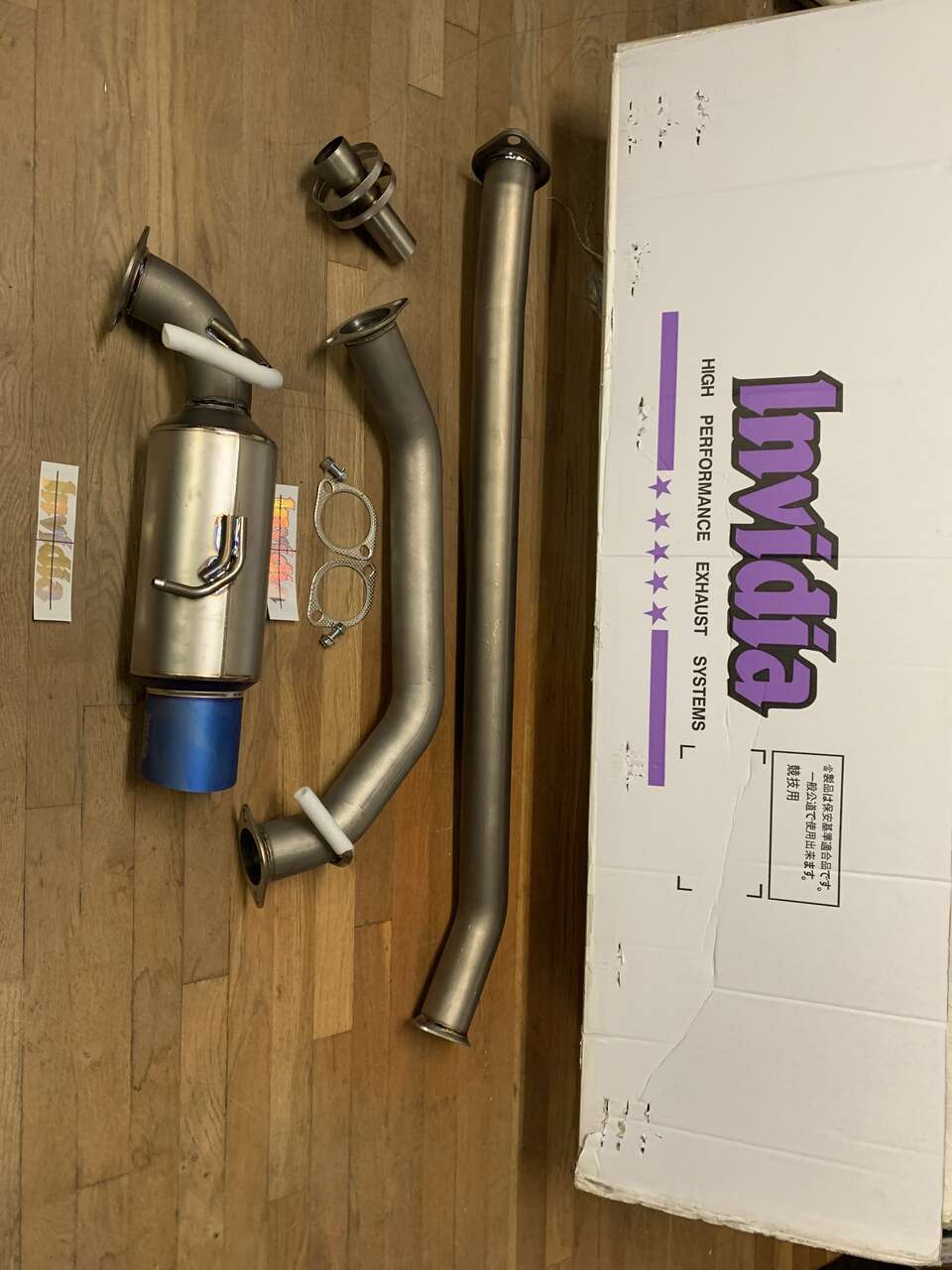 Invidia  FULL Titanium Catback Exhaust Scion FR-S or Subaru BRZ or  Toyota 86 FR-S Invidia HS12SSTSRG