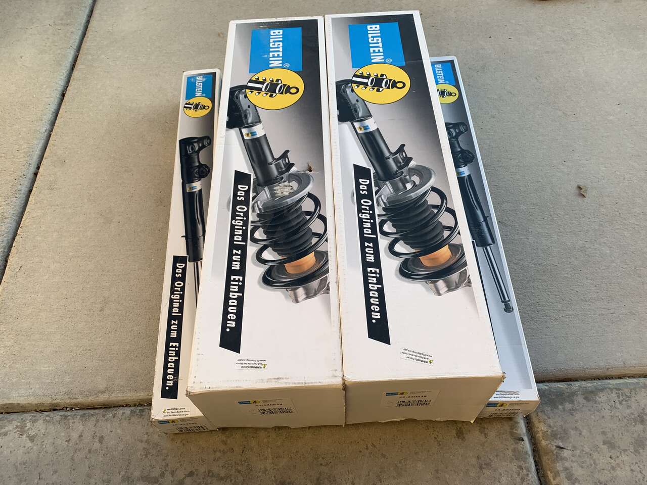 Bilsten B4 OE Replacement Struts MK7 GTI Volkswagen MK7.5