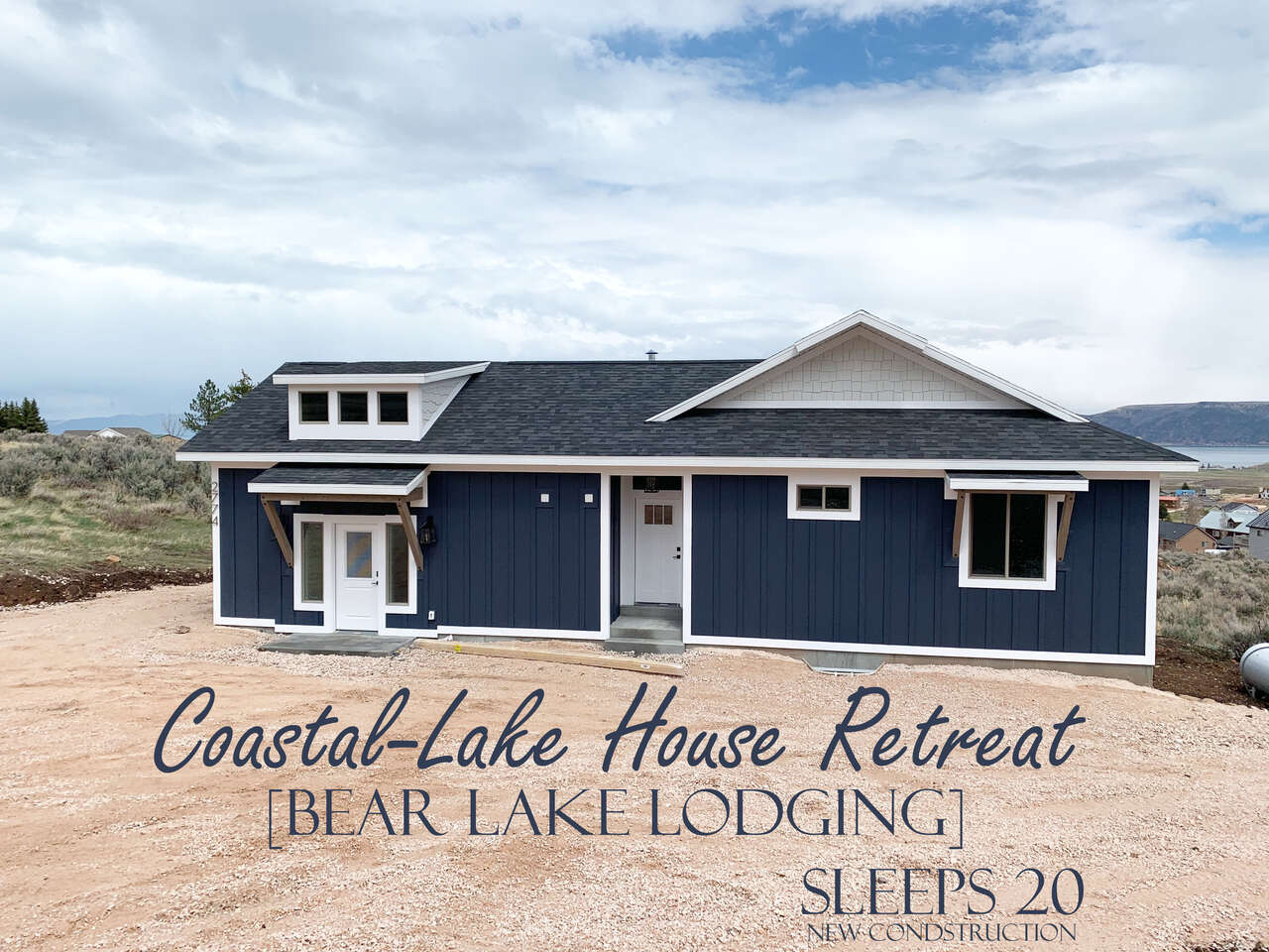 New Construction Bear Lake Vacation Coastal Lake Rental