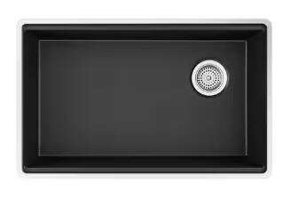 Kohler 33712-CM1 Billings Granite Composite 29" Undermount Kitchen Sink in Matte Black