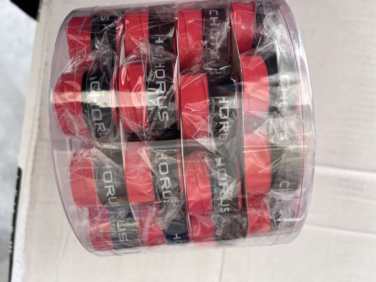 Chorus Overgrip Pickleball or Tennis - Pack of 10, Orange or Red or Mix/Match