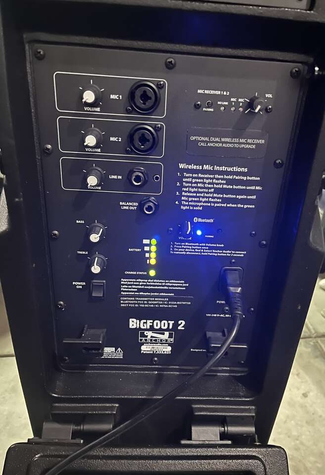 Anchor Bigfoot 2 Portable Speaker Microphone System