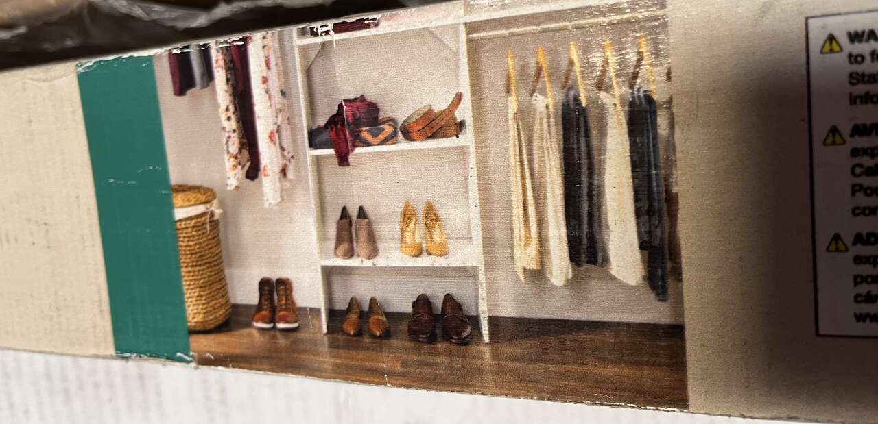 NEW ClosetMaid Organizer 3 shelf stackable