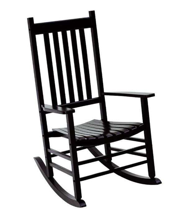 Jack-Post Porch Rocker - Black