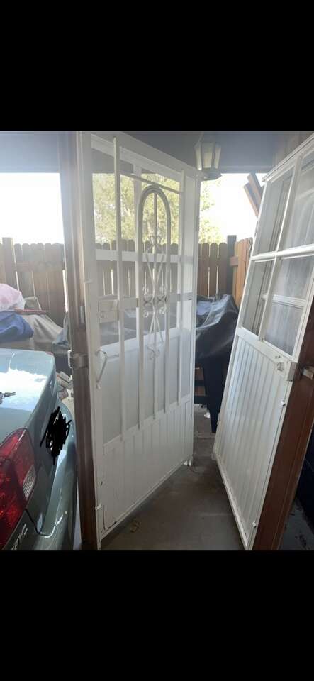 Brand New Iron Double Framed Doors