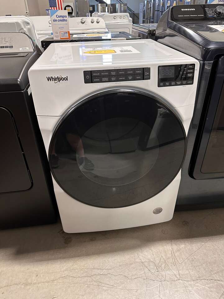 GREAT NEW WHIRLPOOL GAS DRYER MODEL: WGD5605MW DRY12672