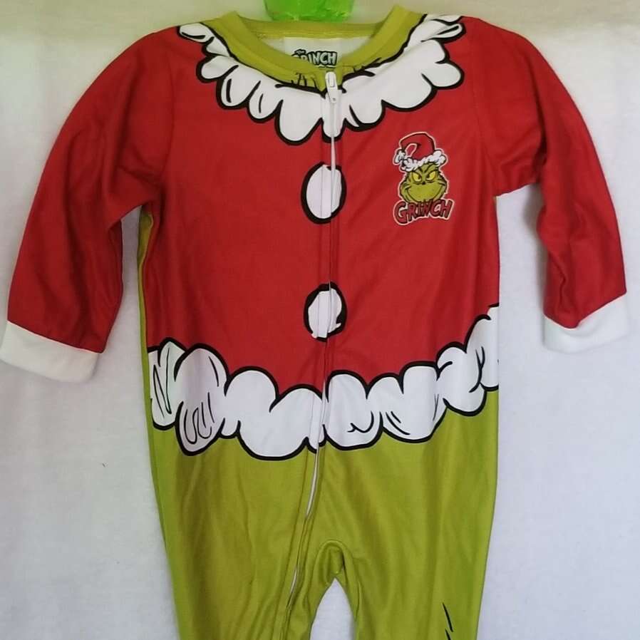 The Grinch 12M & 18M Sleeper Jammies