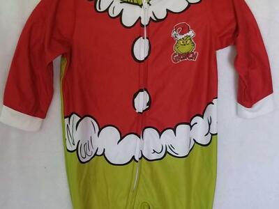 The Grinch 12M & 18M Sleeper Jammies