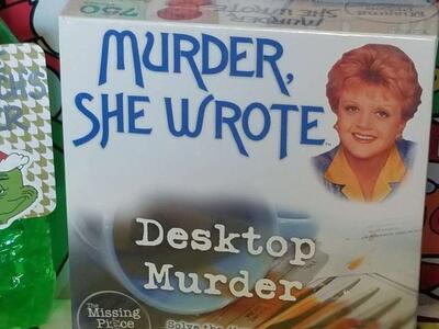 New & Sealed Murder, She Wrote 750 Piece Puzzle